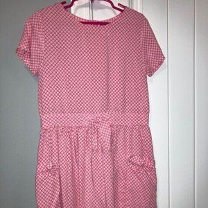 Carter's girls Size 7 dress Pink Flower. Knee length. pockets New without tags.